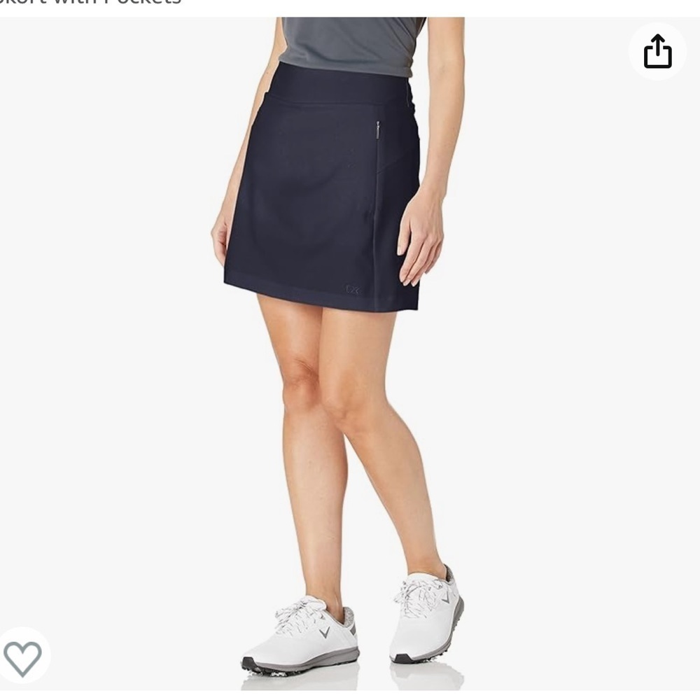 Cutter & Buck Women's Moisture Wicking 50+ UPF Pacific Pull-on Skort
